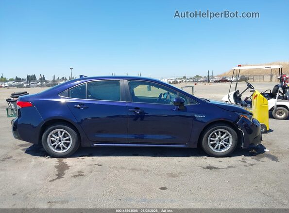 JTDEAMDE2MJ032447 2021 TOYOTA COROLLA Dark Blue Rear interior view