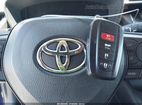 JTDEAMDE2MJ032447 2021 TOYOTA COROLLA Dark Blue Dashboard view