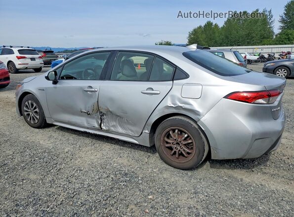 JTDEAMDE3MJ015849 2021 TOYOTA COROLLA Silver Задня ліва чверть