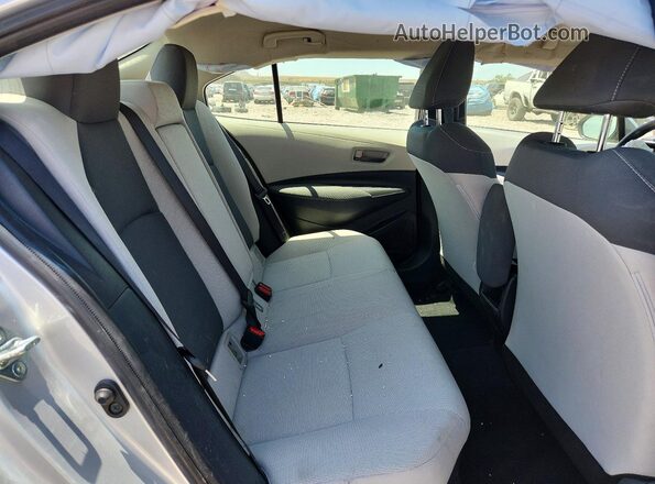 JTDEAMDE3N3010382 2022 TOYOTA COROLLA Silver Rear seats view