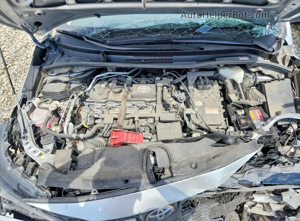 JTDEAMDE3N3010382 2022 TOYOTA COROLLA Silver Rear interior view
