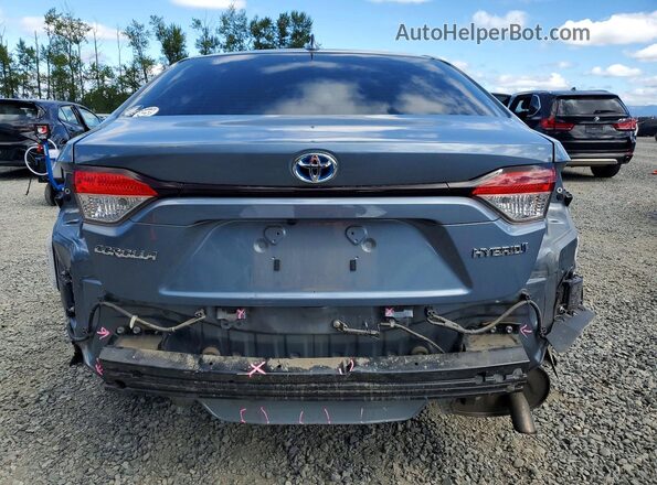 JTDEAMDE4N3004400 2022 TOYOTA COROLLA Серый Вид сзади