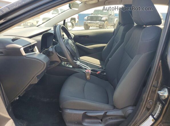 JTDEAMDE4NJ061644 2022 TOYOTA COROLLA Black წინა სალონის ხედი