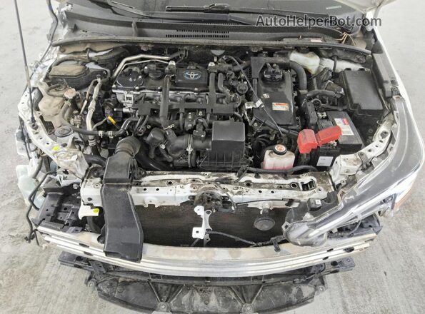 JTDEAMDE5N3003370 2022 TOYOTA COROLLA White Вид задньої частини салону