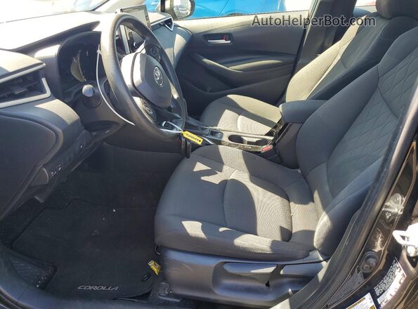 JTDEAMDE6MJ019359 2021 TOYOTA COROLLA Black Widok wnętrza z przodu