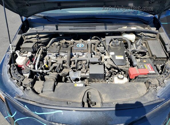 JTDEAMDE6MJ019359 2021 TOYOTA COROLLA Black Widok wnętrza z tyłu