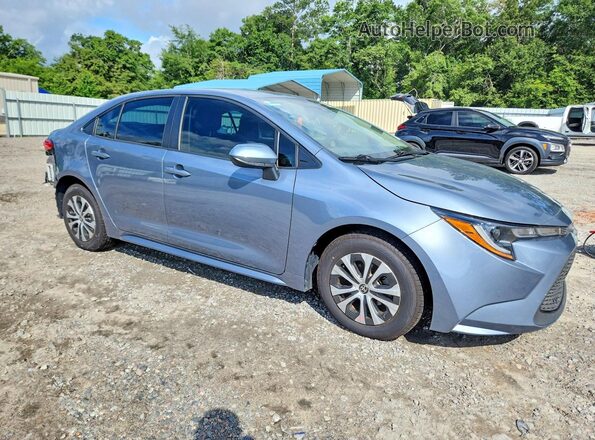 JTDEAMDE6N3012126 2022 TOYOTA COROLLA Синий Передняя правая четверть