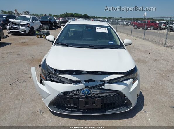 JTDEAMDE7MJ006975 2021 TOYOTA COROLLA White Вид щитка приладів