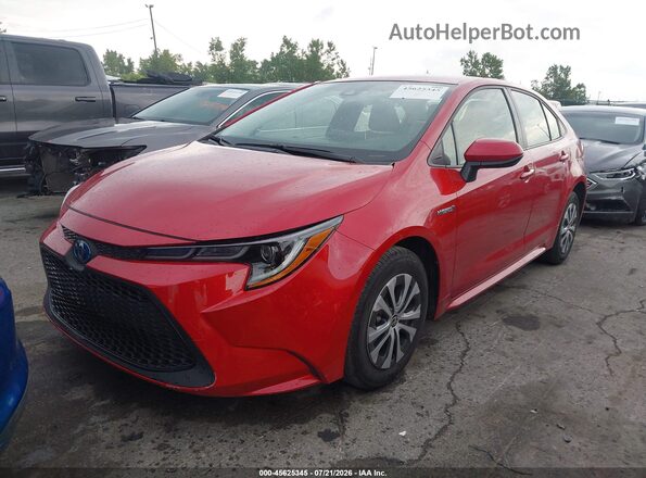 JTDEAMDE7MJ018771 2021 TOYOTA COROLLA Red Front left