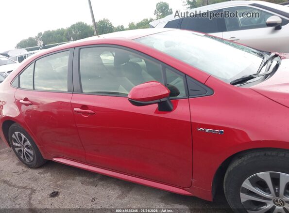 JTDEAMDE7MJ018771 2021 TOYOTA COROLLA Red Rear interior view