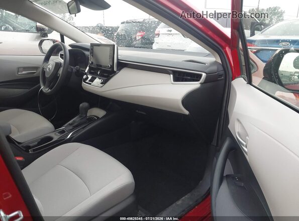 JTDEAMDE7MJ018771 2021 TOYOTA COROLLA Red Front interior view
