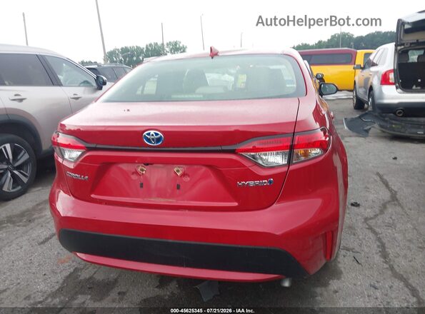 JTDEAMDE7MJ018771 2021 TOYOTA COROLLA Red 