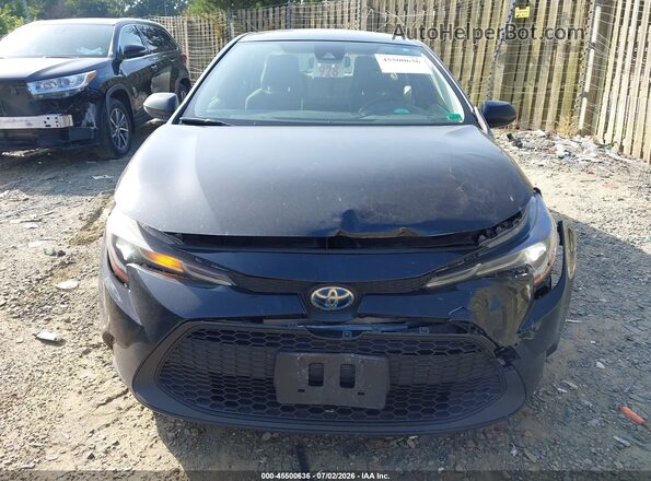 JTDEAMDE7MJ018883 2021 TOYOTA COROLLA Black Вид щитка приладів