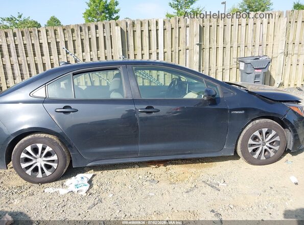 JTDEAMDE7MJ018883 2021 TOYOTA COROLLA Black Вид задньої частини салону