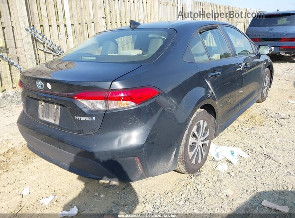 JTDEAMDE7MJ018883 2021 TOYOTA COROLLA Black Задня права чверть