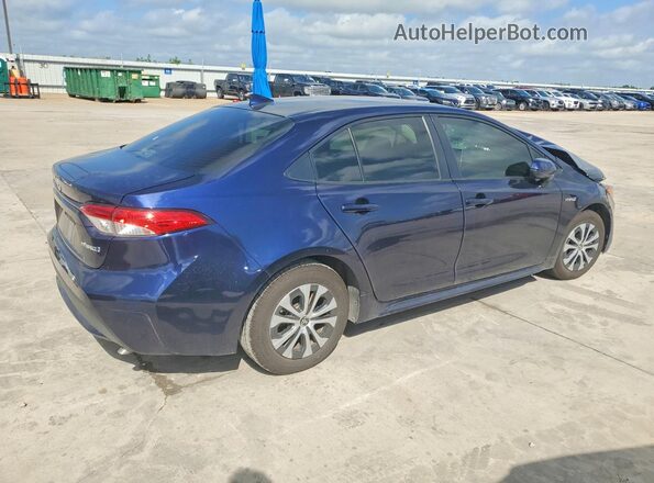 JTDEAMDE7MJ027177 2021 TOYOTA COROLLA Blue Rear right