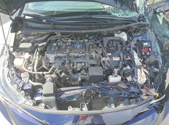 JTDEAMDE7MJ027177 2021 TOYOTA COROLLA Blue Rear interior view