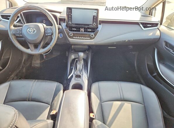 JTDEAMDE7N3000809 2022 TOYOTA COROLLA White Вид панелі приладів
