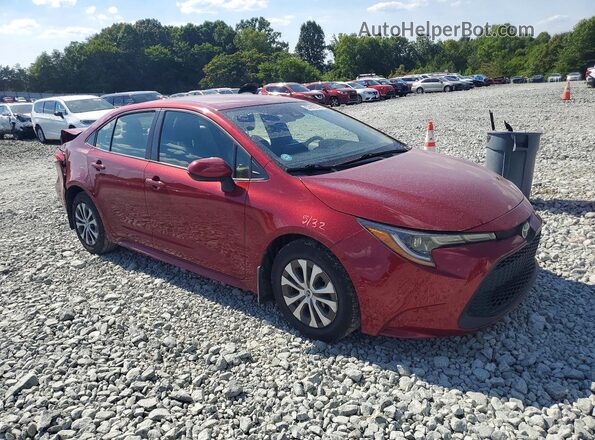 JTDEAMDE7NJ050136 2022 TOYOTA COROLLA Burgundy Առջևի աջ