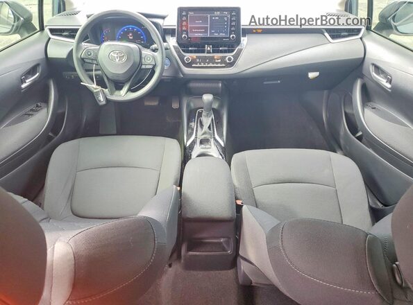 JTDEAMDE8MJ007908 2021 TOYOTA COROLLA Silver წინა პანელის ხედი