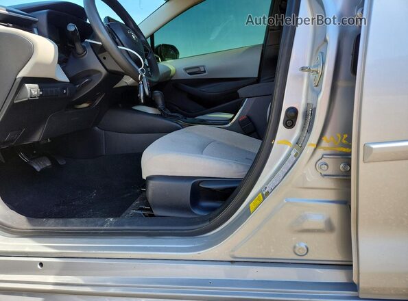 JTDEAMDE8NJ058763 2022 TOYOTA COROLLA Silver ძრავის განყოფილების ხედი