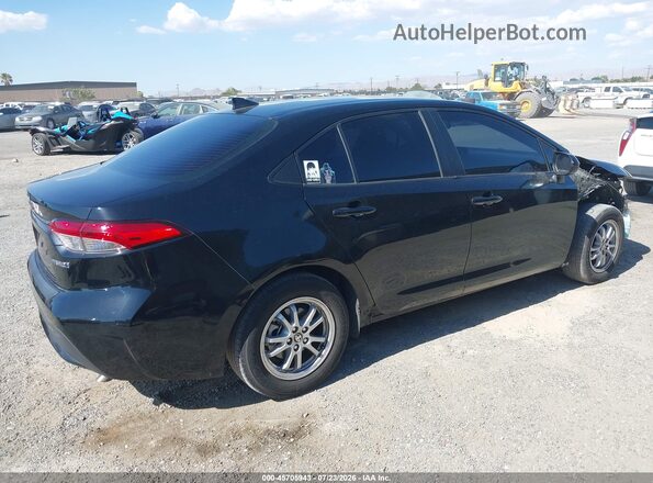 JTDEAMDE9MJ025852 2021 TOYOTA COROLLA Черный Задняя правая четверть