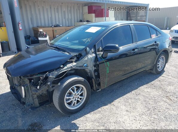 JTDEAMDE9MJ025852 2021 TOYOTA COROLLA Черный Передняя левая четверть