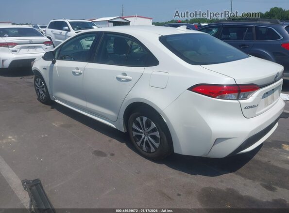 JTDEAMDEXMJ009966 2021 TOYOTA COROLLA White Rear left