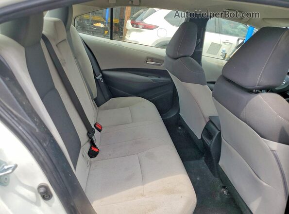 JTDEAMDEXMJ011037 2021 TOYOTA COROLLA White Vista de los asientos traseros