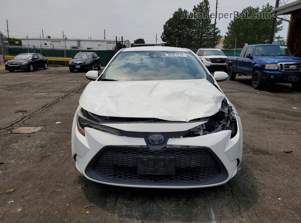 JTDEAMDEXMJ011037 2021 TOYOTA COROLLA White Vista frontal