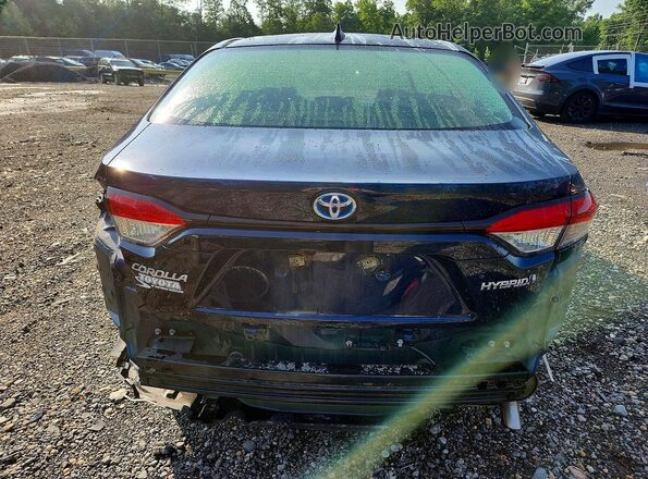 JTDEAMDEXMJ021728 2021 TOYOTA COROLLA Blue Rear view
