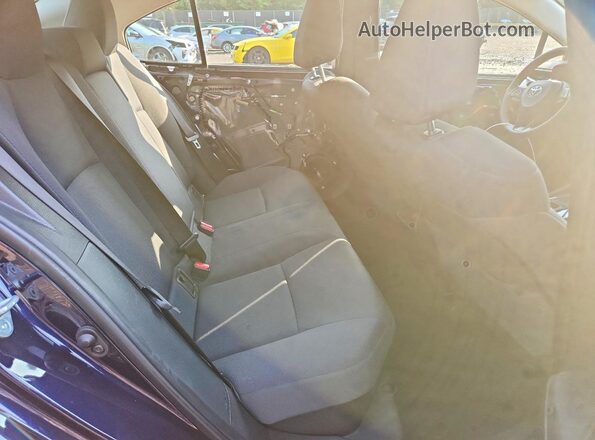 JTDEAMDEXMJ021728 2021 TOYOTA COROLLA Blue Rear seats view