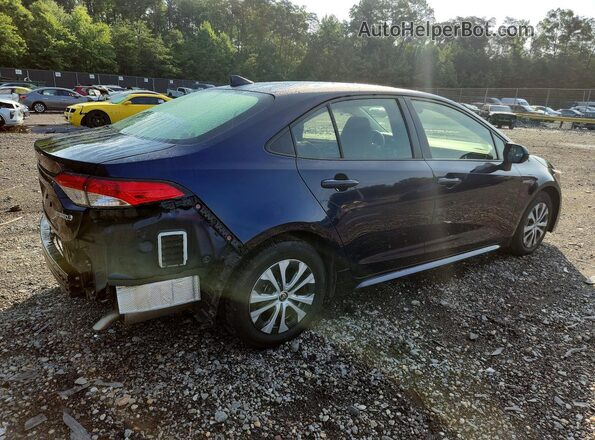 JTDEAMDEXMJ021728 2021 TOYOTA COROLLA Blue Rear right