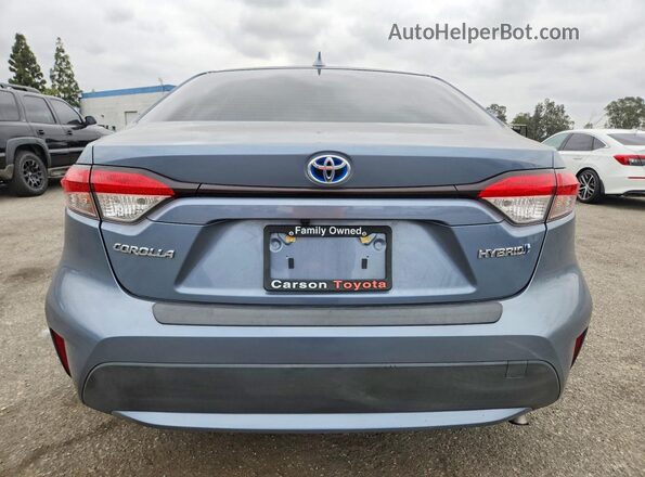 JTDEAMDEXMJ028503 2021 TOYOTA COROLLA Gray უკანა ხედი