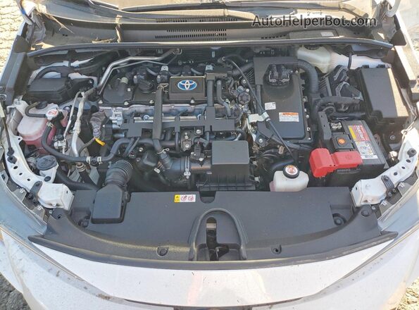 JTDEAMDEXN3009570 2022 TOYOTA COROLLA White Սալոնի հետևի տեսք