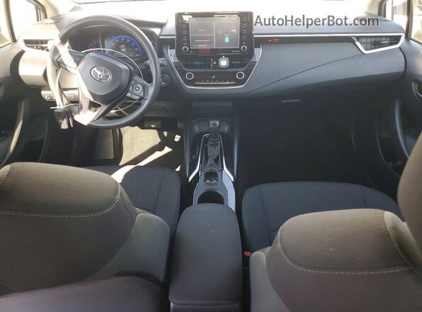 JTDEAMDEXN3009570 2022 TOYOTA COROLLA White Առջևի վահանակի տեսք