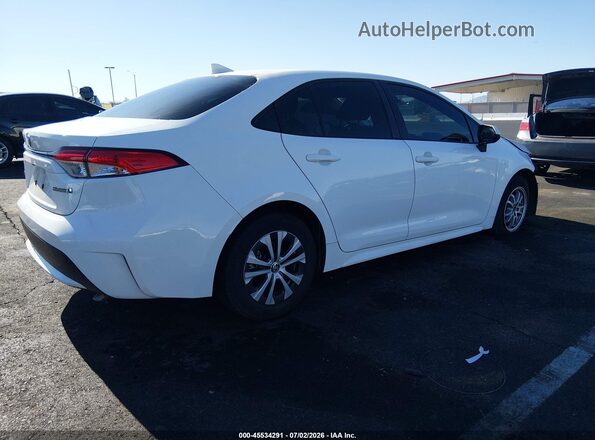 JTDEAMDEXN3013926 2022 TOYOTA COROLLA White Հետևի աջ