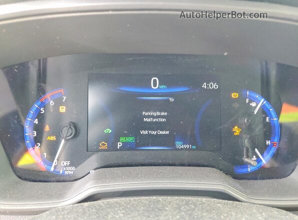 JTDEAMDEXNJ043553 2022 TOYOTA COROLLA Silver ხელსაწყოთა პანელის ხედი