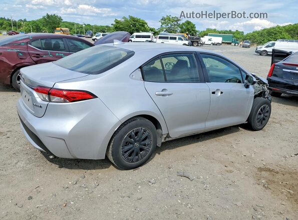 JTDEAMDEXNJ043553 2022 TOYOTA COROLLA Silver უკანა მარჯვენა