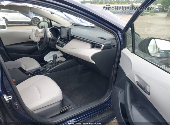 JTDEAMDEXNJ051376 2022 TOYOTA COROLLA Blue Սալոնի դիմացի տեսք