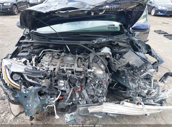 JTDEAMDEXNJ051376 2022 TOYOTA COROLLA Blue Հետևի տեսք