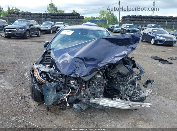 JTDEAMDEXNJ051376 2022 TOYOTA COROLLA Blue Սարքավորումների վահանակի տեսք