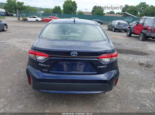 JTDEAMDEXNJ051376 2022 TOYOTA COROLLA Blue 