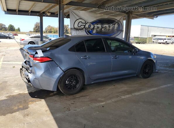 JTDEBRBE0LJ017828 2020 TOYOTA COROLLA Синий Задняя правая четверть