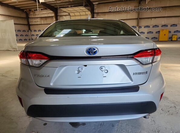 JTDEBRBE0LJ021457 2020 TOYOTA COROLLA Silver Rear view