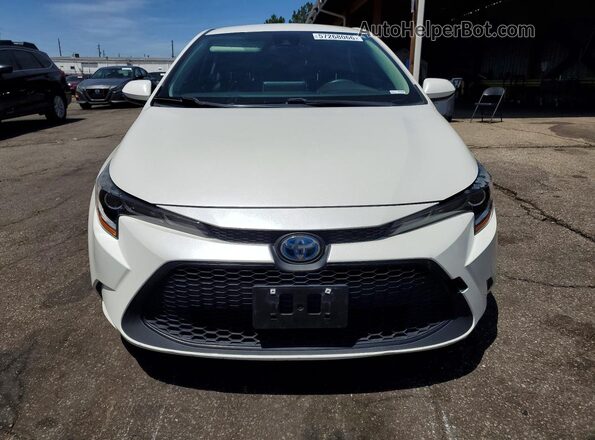 JTDEBRBE1LJ005462 2020 TOYOTA COROLLA White Դիմացի տեսք