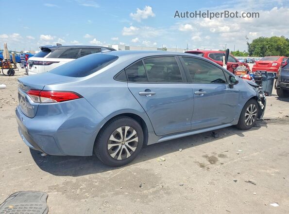 JTDEBRBEXLJ021613 2020 TOYOTA COROLLA Blue Trasero derecho