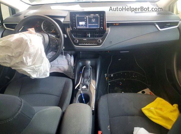 JTDEPMAE0MJ124322 2021 TOYOTA COROLLA Silver Առջևի վահանակի տեսք