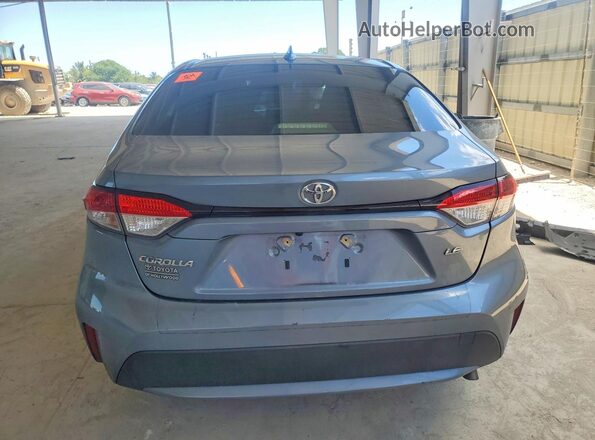JTDEPMAE0MJ124322 2021 TOYOTA COROLLA Silver Հետևի տեսք