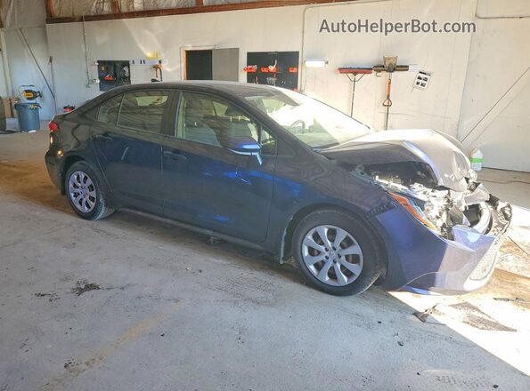 JTDEPMAE0MJ136695 2021 TOYOTA COROLLA Blue Передня права чверть